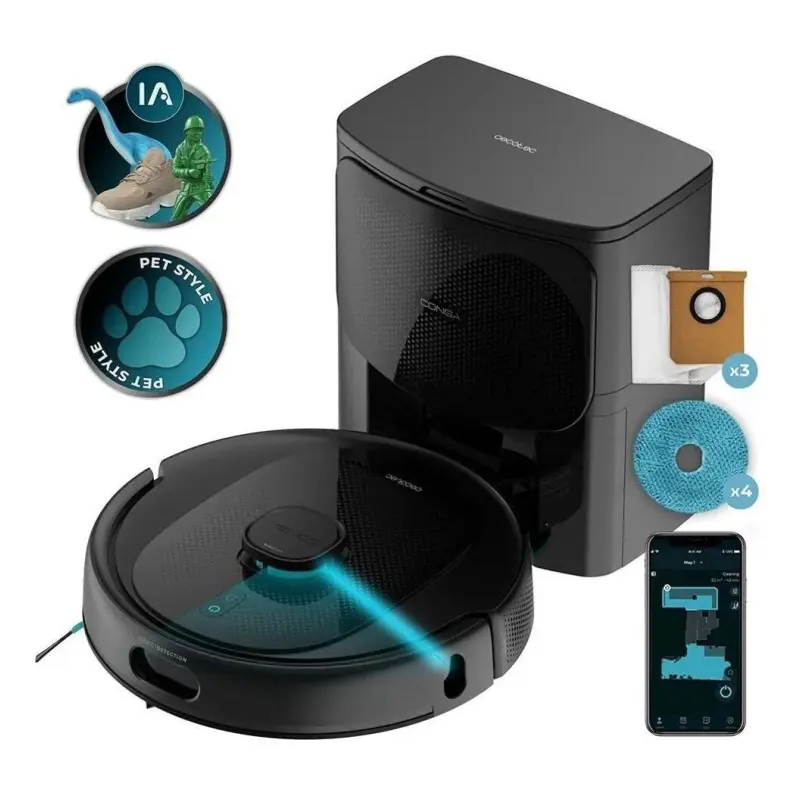 Cecotec Conga 9990 AI Spin Revolution Ultra Power Home