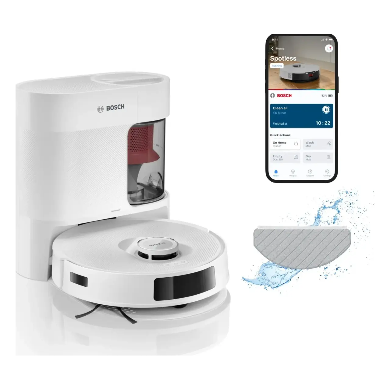 Bosch BCRD2W Spotless Advanced+