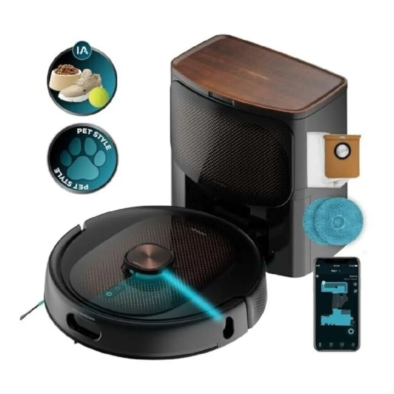 Cecotec Conga 10090 AI Spin Revolution Ultra Power Home LifestyleRobot